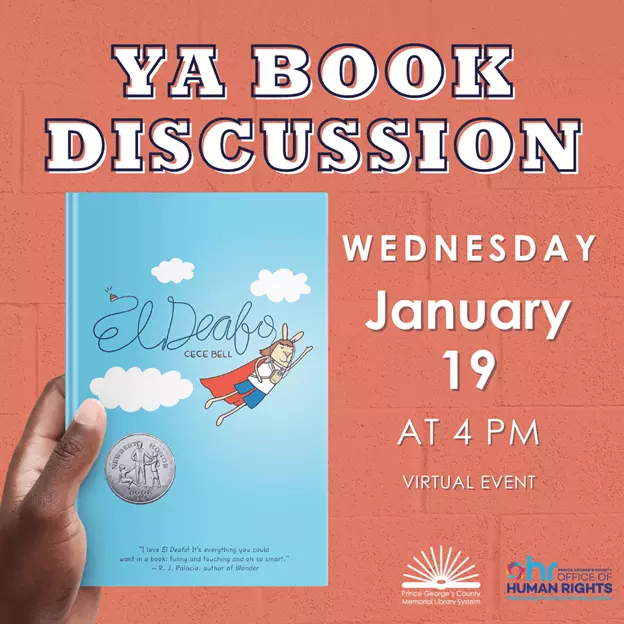Ya Book Discussion Event Flyer