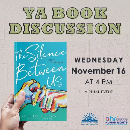 Ya Book Discussion Event Flyer