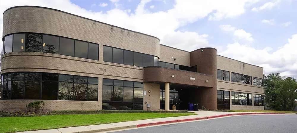 exterior of health department building