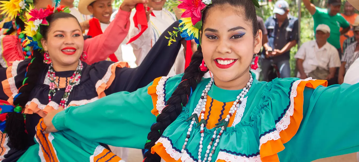 people celebrating at La Paz
