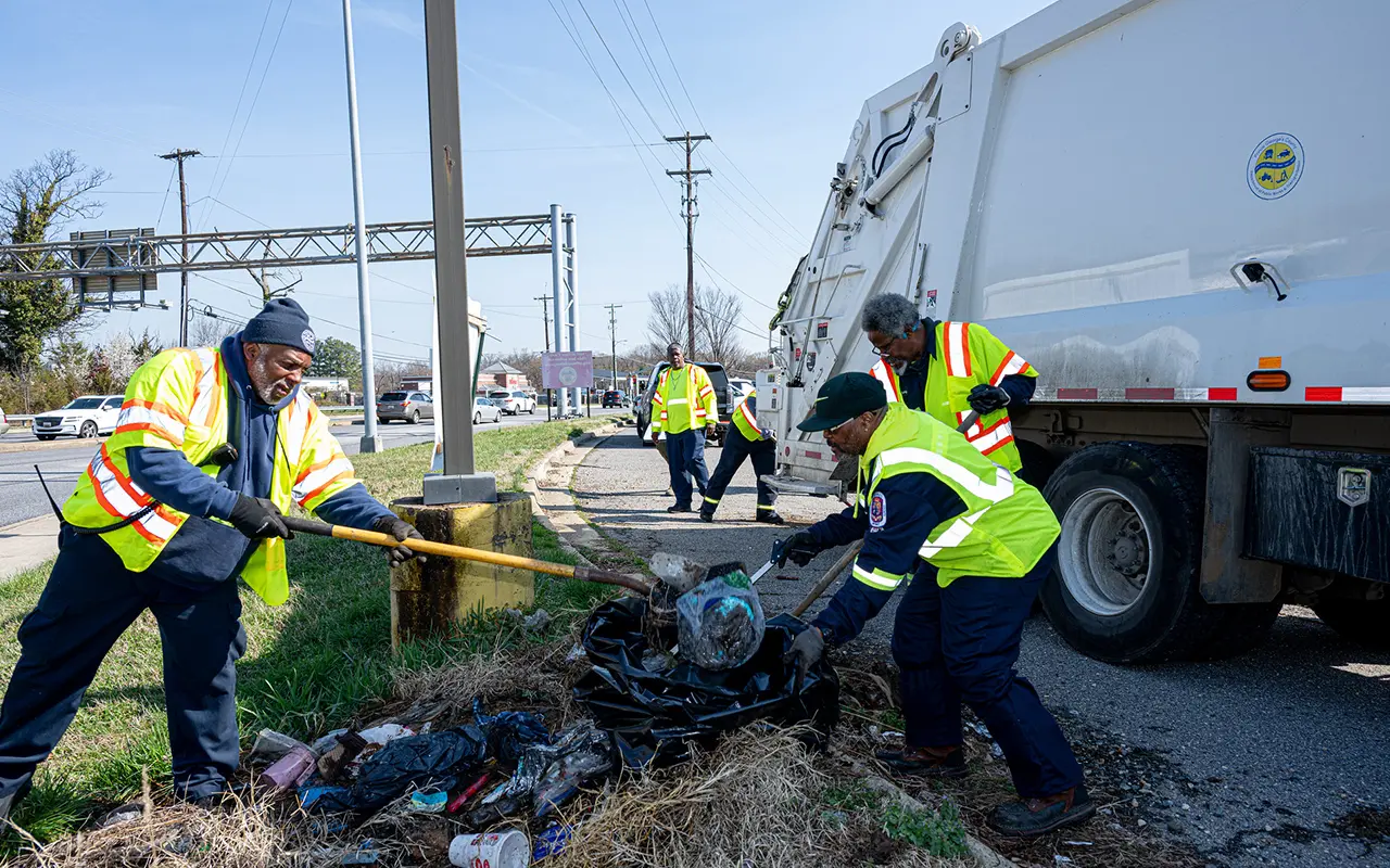 roadside cleanup