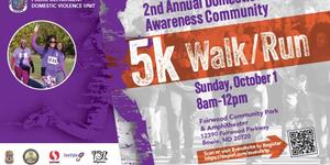 Domestic Violence 5K Flyer
