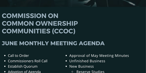 The Prince George’s County Office of Community Relations (OCR) will partner with the Commission on Common Ownership Communities (CCOC) on Wednesday, June 24, 2026, to host a virtual meeting. REGISTRATION IS REQUIRED!
