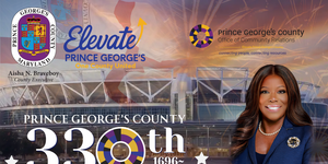 County Executive Braveboy's Prince George's County 330th Community Celebration Flyer