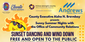 Sunny Nights Events flyer