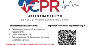 Spanish CPR 9.2.2025 flyer