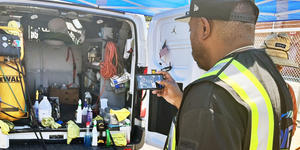 Code Enforcement inspector documents illegal car business complaint