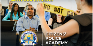 PGPD Citizen's Police Academy Graphic