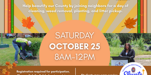 Clean & Green Fall 2025 flyer