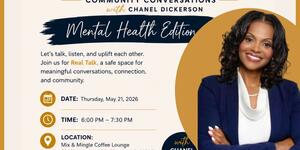 Real Talk With Director Dickerson FLyer