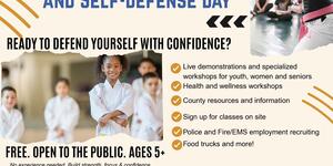 2nd Annual Martial Arts and self defense day flyer