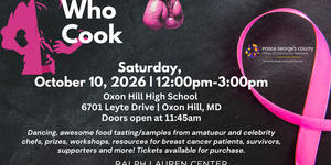 Men who Cook for Breast Cancer Flyer