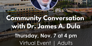 IMAGE: Community Conversation with Dr. Dula