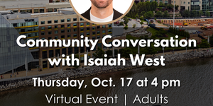 IMAGE: Community Conversation with Isaiah West