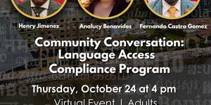 IMAGE: Community Conversation with LACP