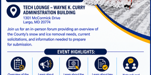 Snow & Ice Removal Procurement Outlook Forum