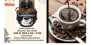 Hyattsville Coffee with a Cop
