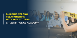 PGPD Citizens' Police Academy Graphic