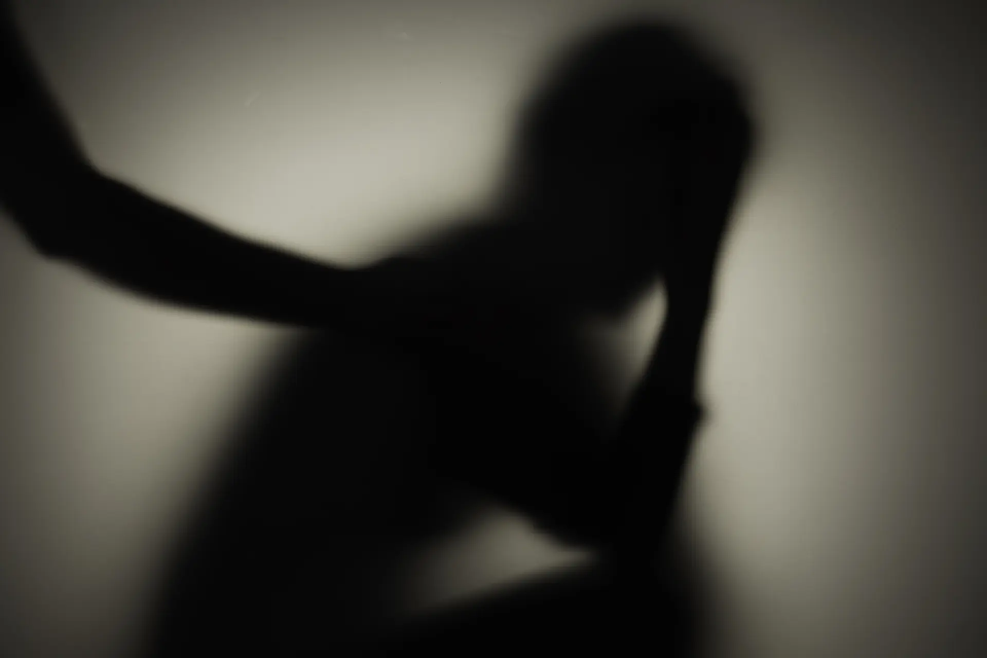 Someone comforting a sad person 