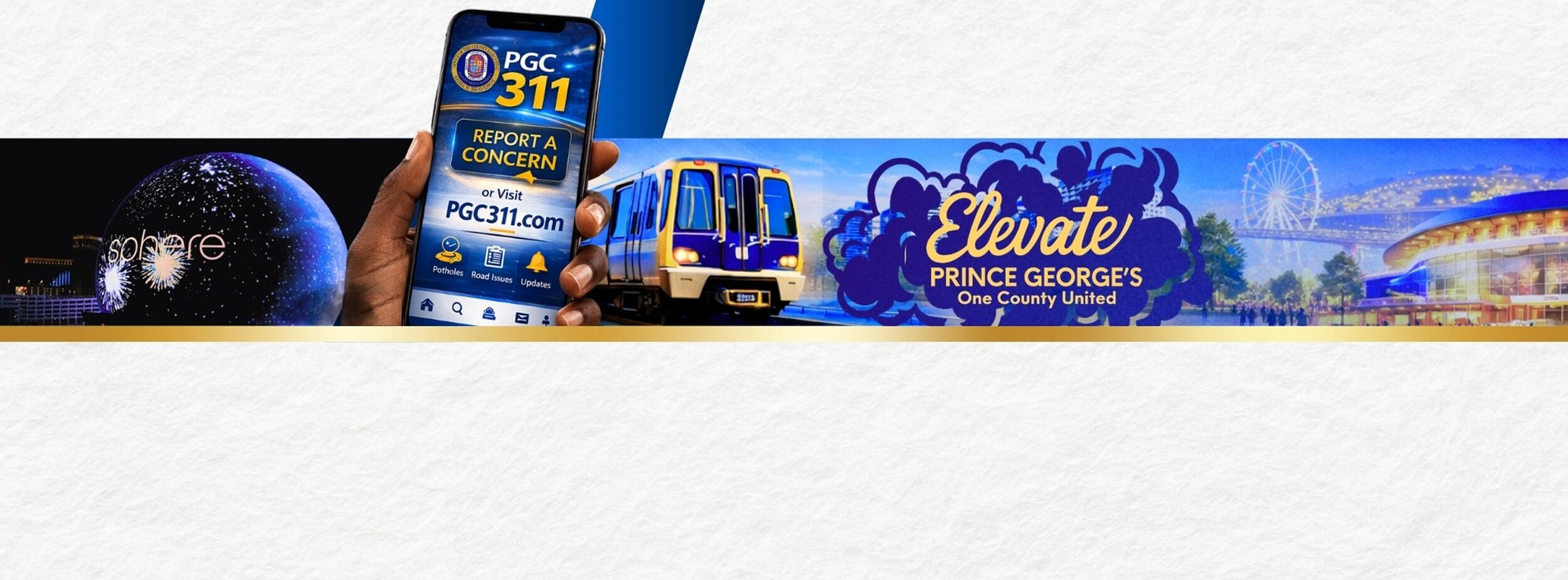 PGC311 puts County services at your fingertips! 