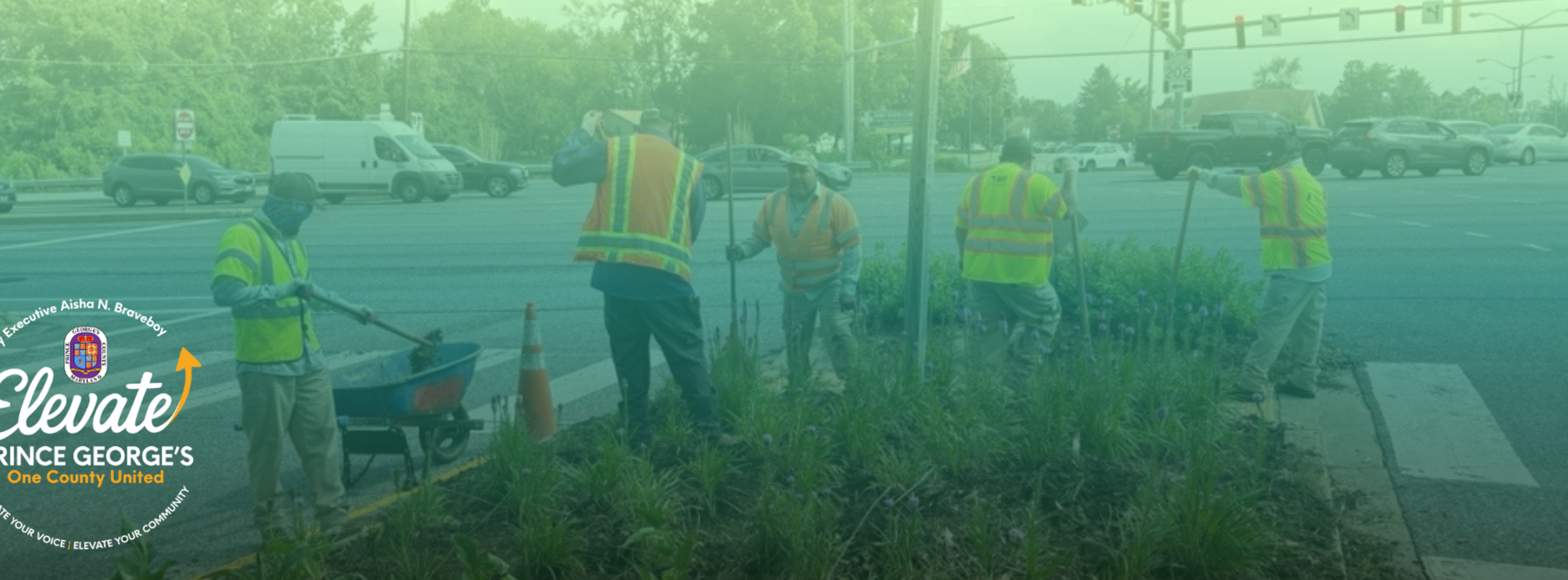 DPW&T doing cleanup in the countyBeautification